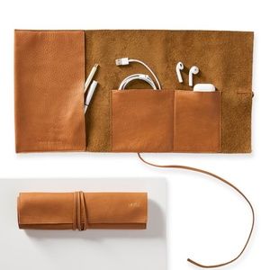 Leather Charger Roll Up